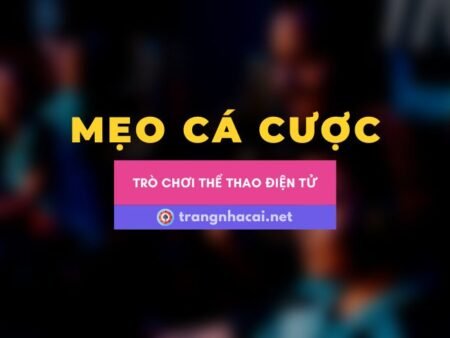 Mẹo cá cược thể thao điện tử bạn nên biết