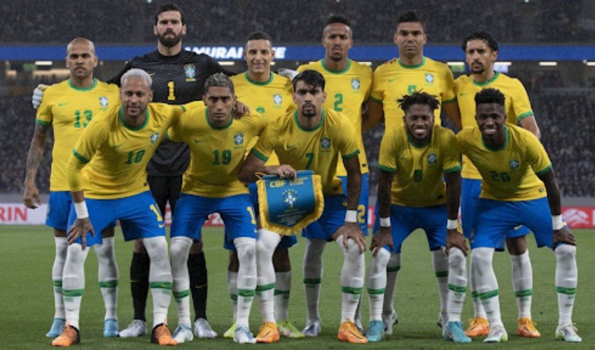 brazil đội hình chính thức