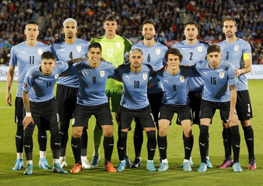 đội hình uruguay ra sân world cup 2022