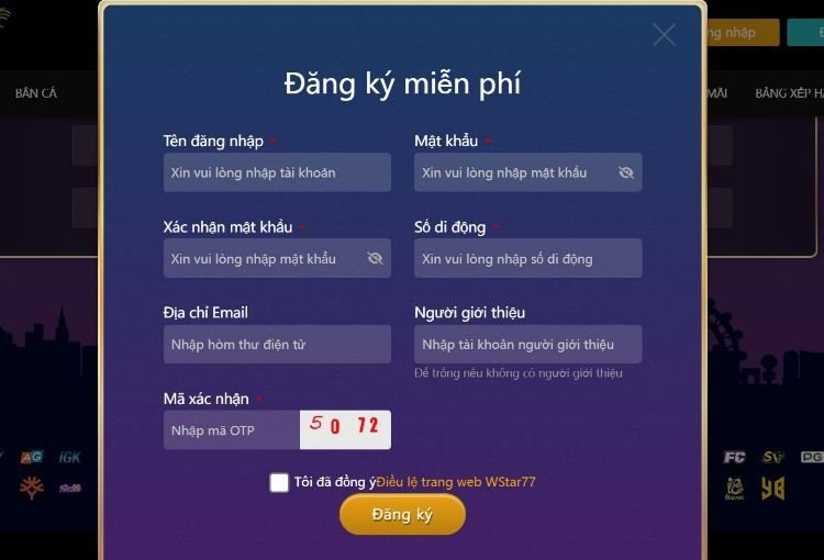 Wstar77-dang-ky-tai-khoan