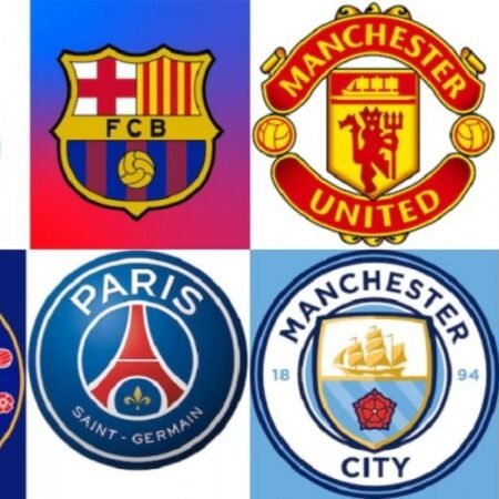 Top 30 CLB bóng đá kiếm tiền khủng nhất thế giới