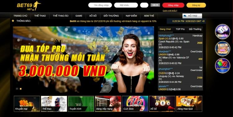 bet69-giao-dien