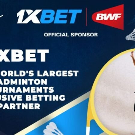 1xBet is the official partner of the world’s largest Badminton tournaments!